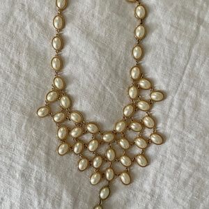 H&M pearl gold necklace